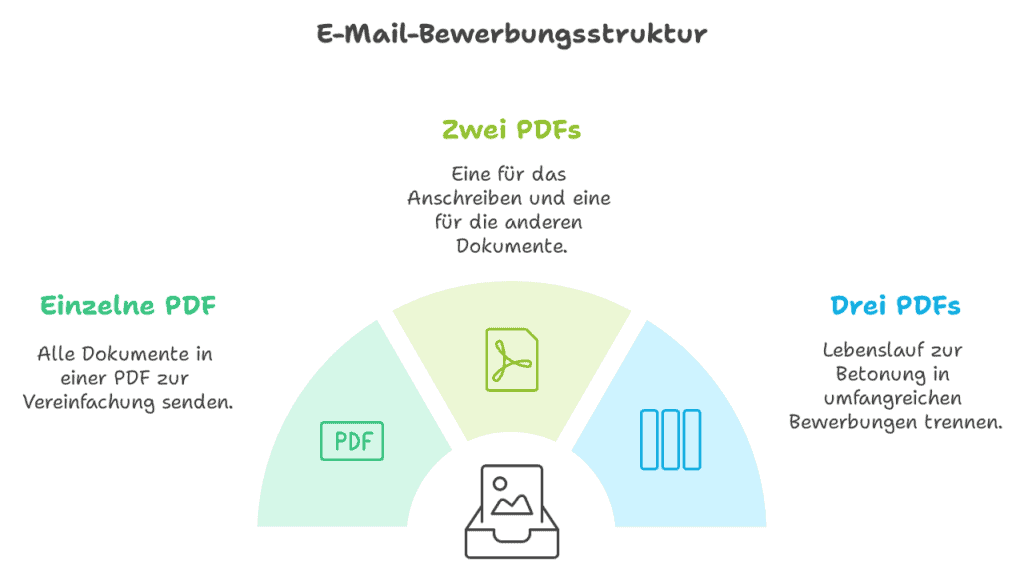 Anzahl Dateien Bewerbung E-Mail