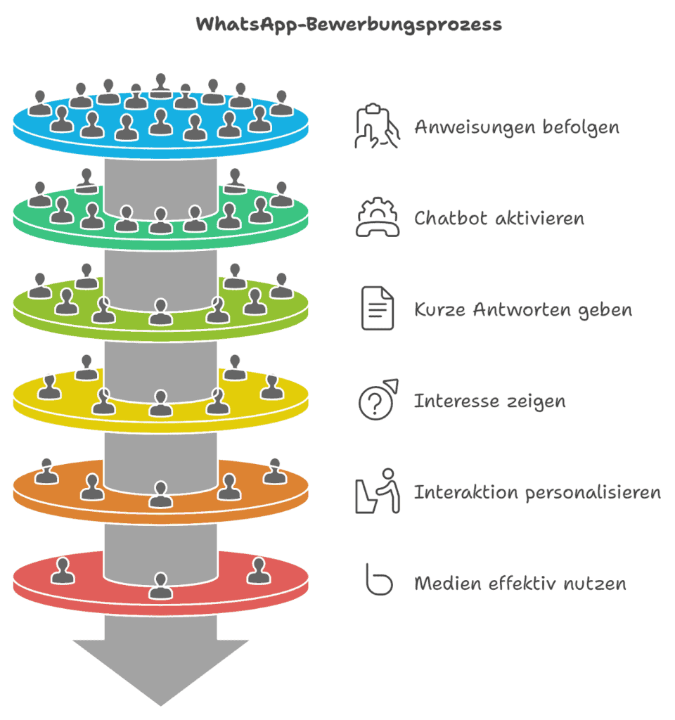Whatsapp Bewerbungsprozess